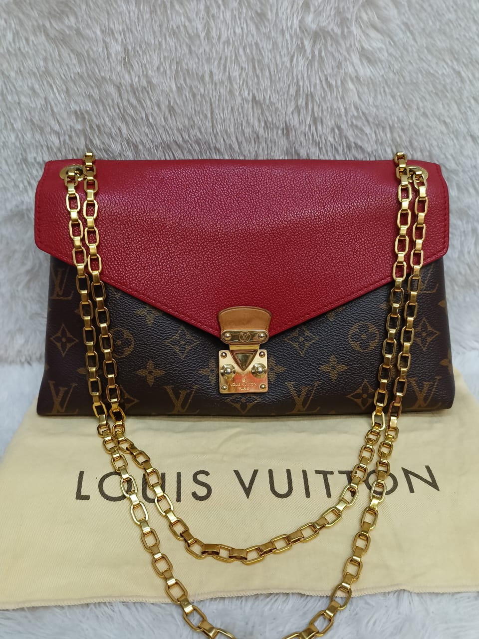 LV Pallas Chain Monogram Cerise 2016