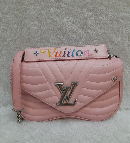 Lv Wave Pink Chain Shoulder 2018