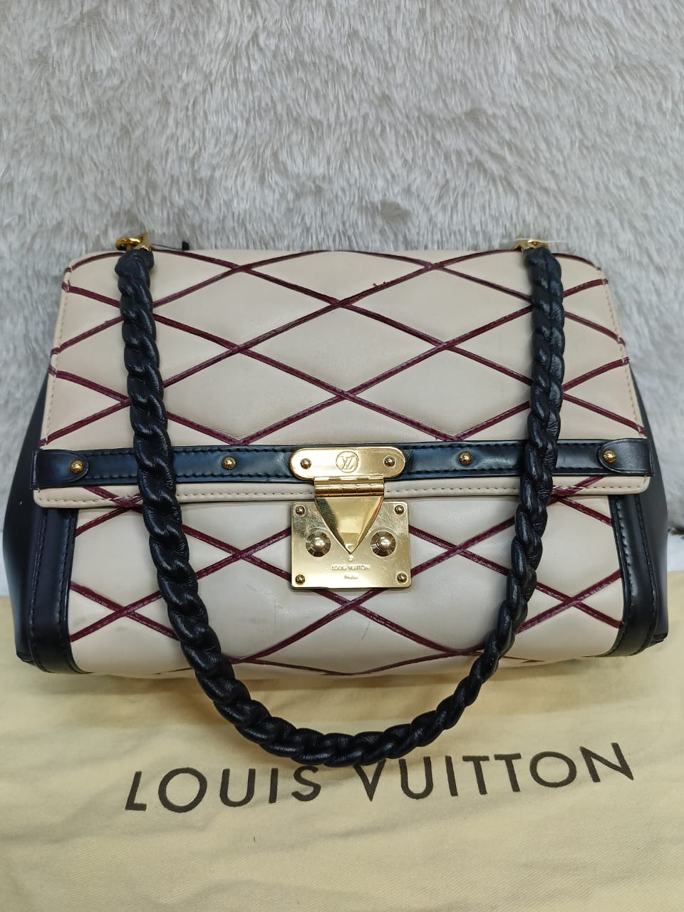 LV Malletage Pochette Flap Bag 2014