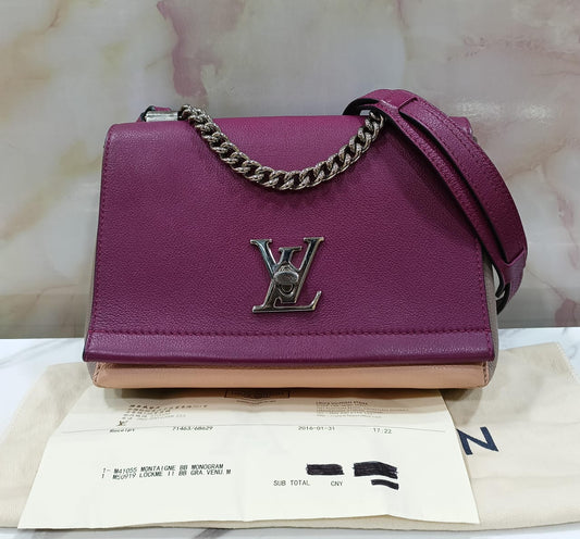 LV Mylockme II BB 3colour 2016
Size 22 x 16 x 7cm