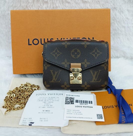 LV Metis Micro Monogram 2022 (CHIP)