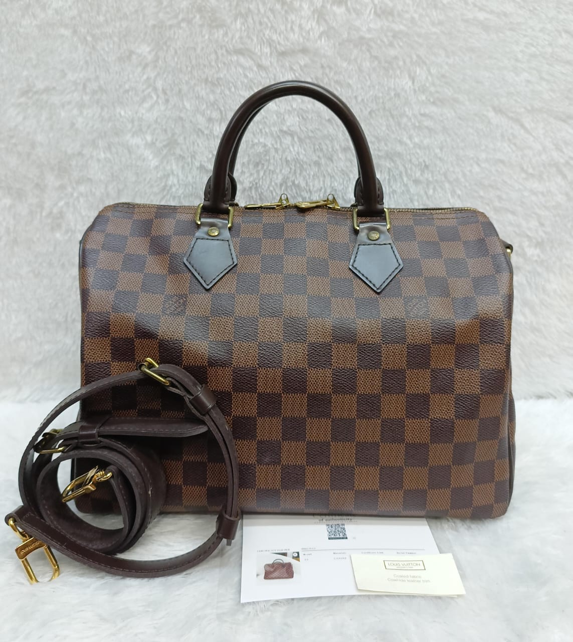 LV Bandou 30 Damier 2013