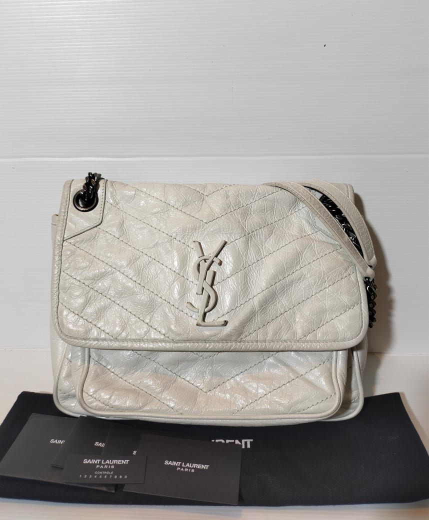 YsL Niki Medium Ivory RHW 2018