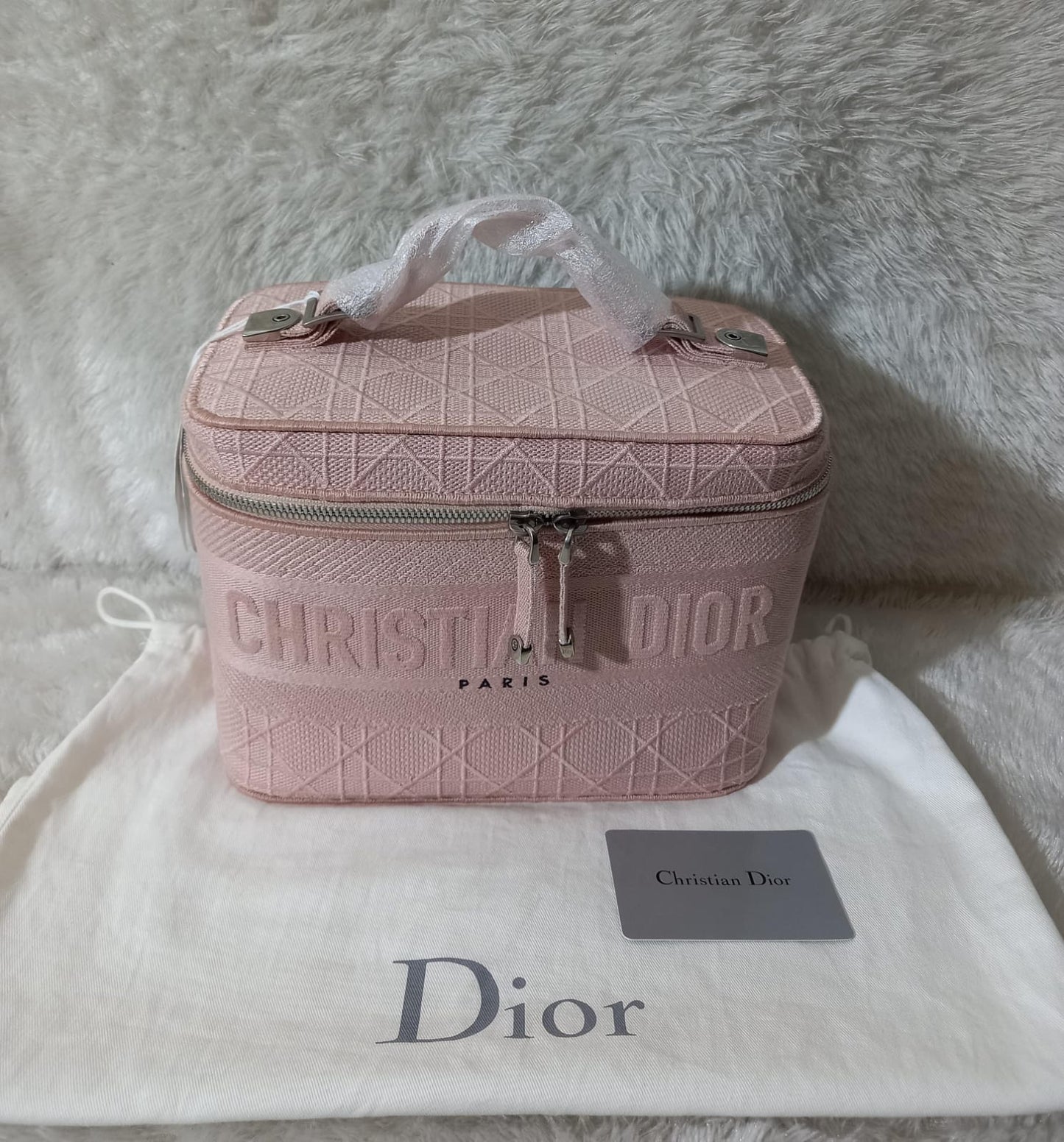 Dior Vanity Case Pink PHW 2020