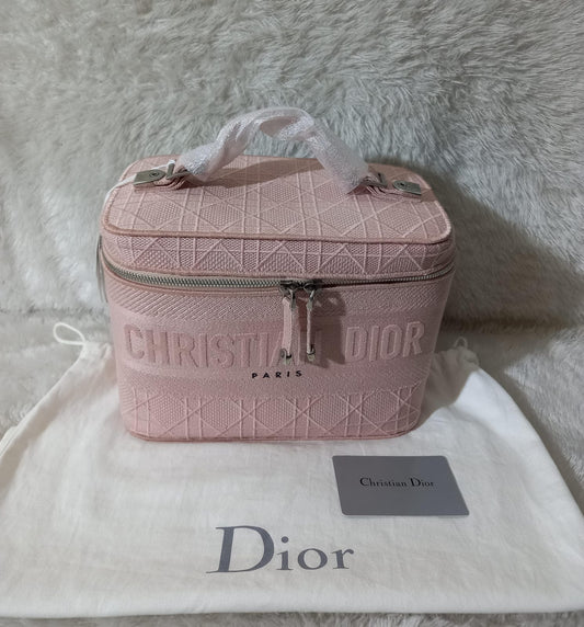 Dior Vanity Case Pink PHW 2020