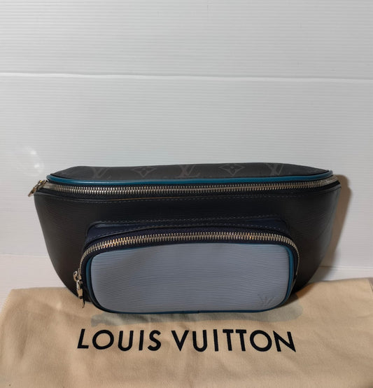 LV Bumbag Epireau Monogram Eclipse Noir/Blue 2017