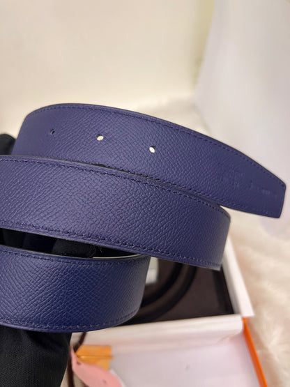 Hermes Belt Pendetif Kara Bois Petrole Blaeu Paon Sise 100 #R Square (Receipt, Buckle, DB, Box)