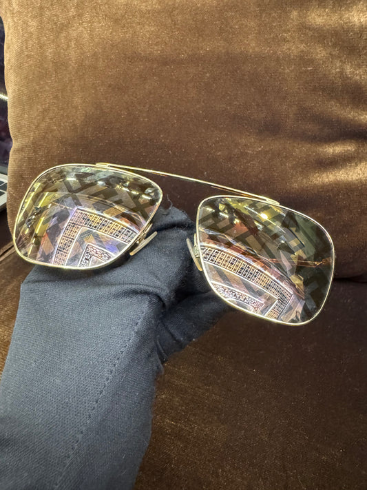 Fendi FF 0406/S Gold/Brown 61-16 135 Sunglasses