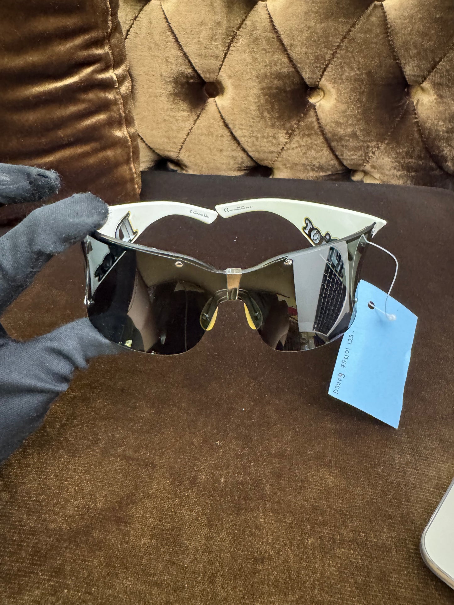 Dior Sunglasses Parabole 2 White Sonnenbrille
