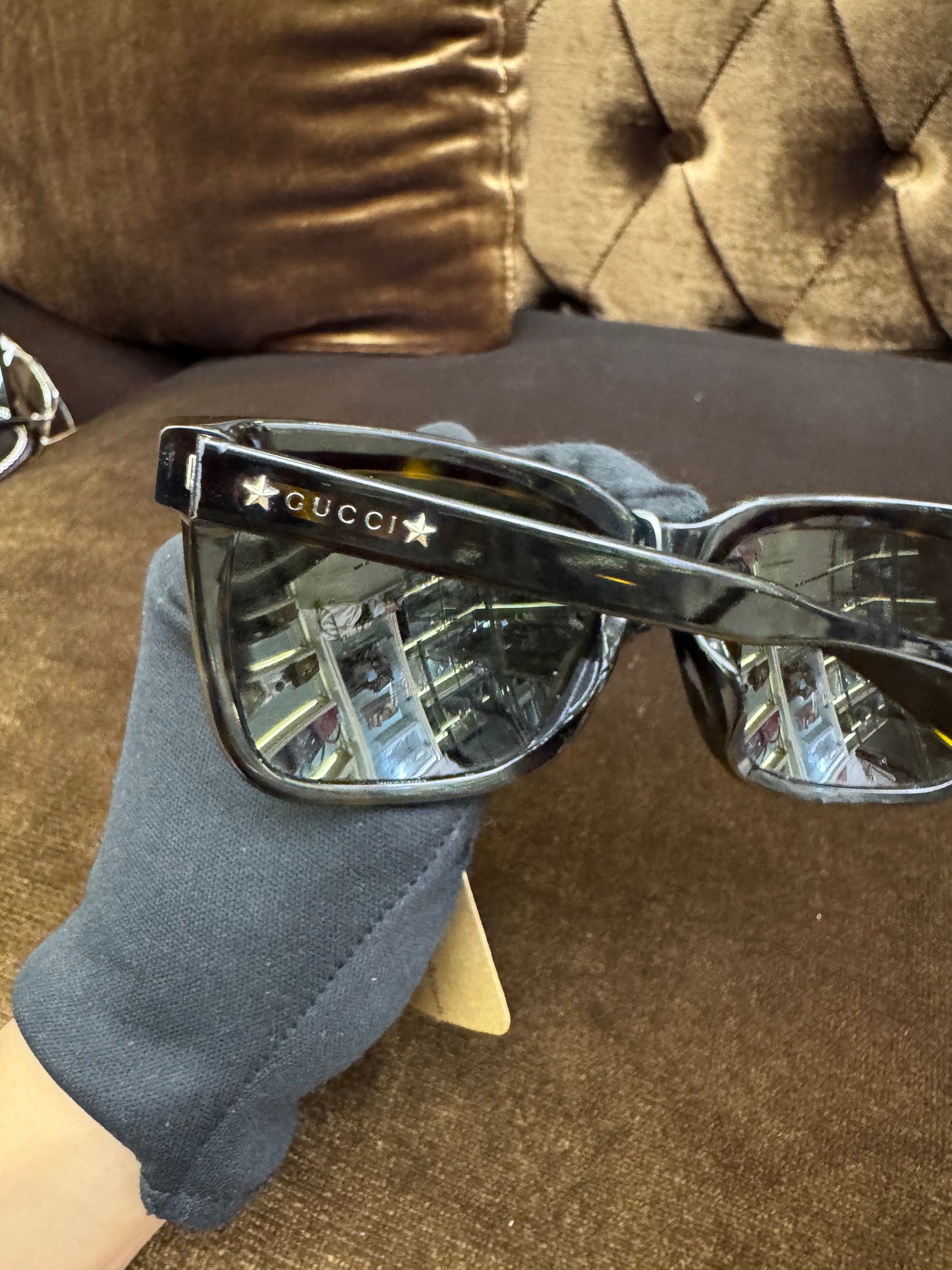 Gucci Sunglasses black Brown (Box Replacement)