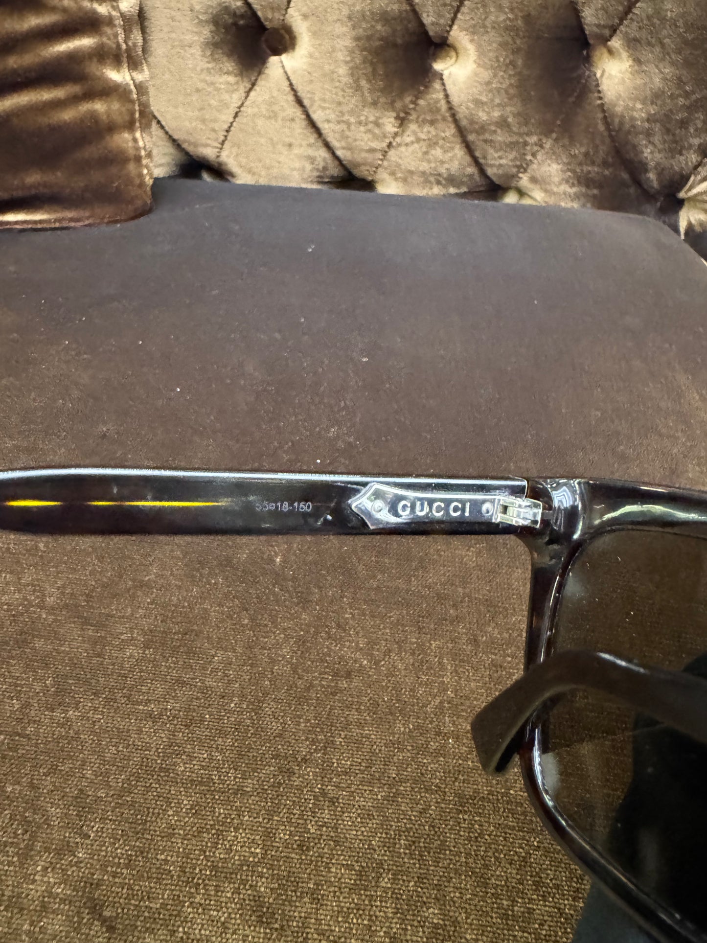 Gucci Sunglasses black Brown (Box Replacement)