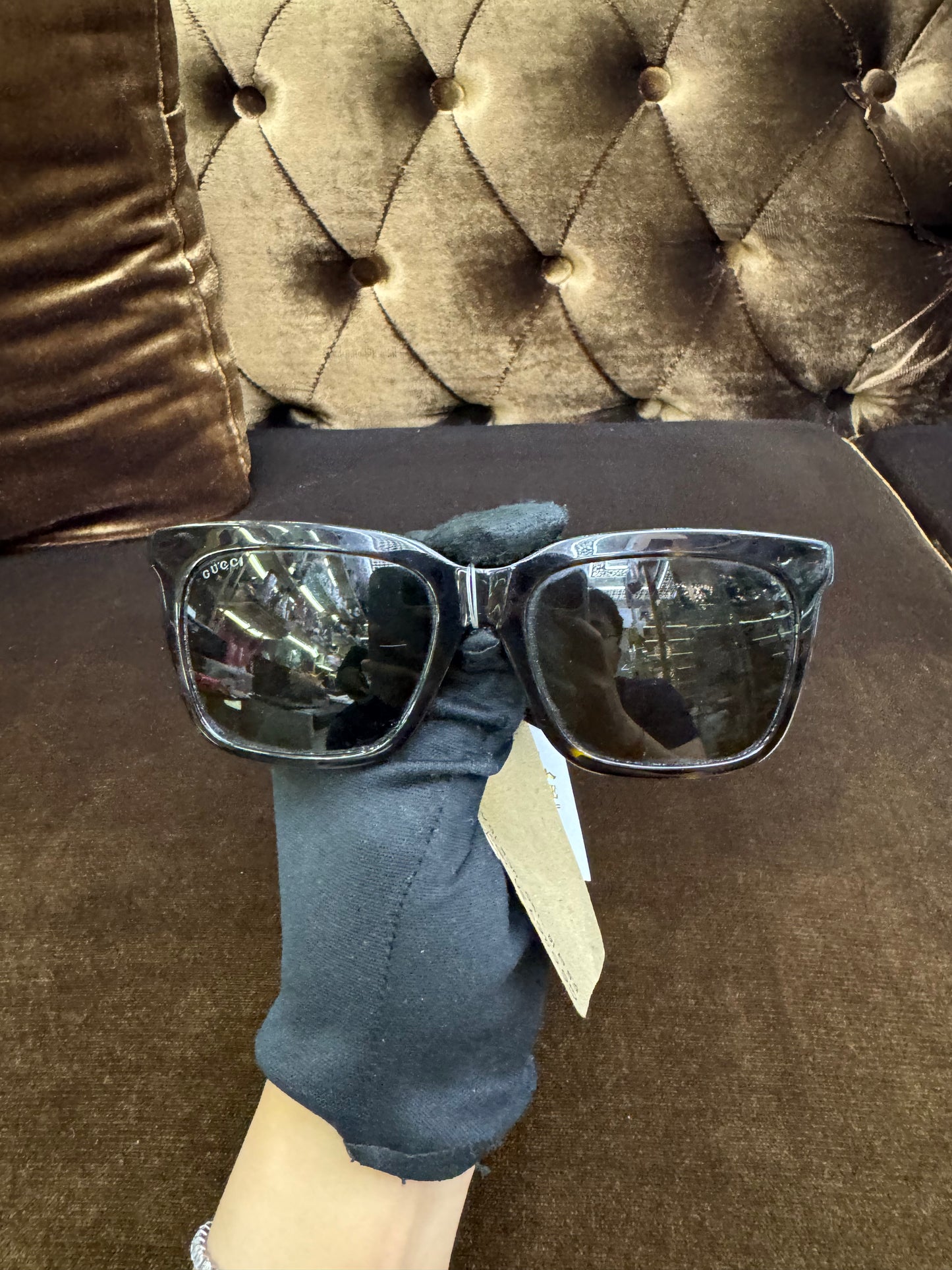 Gucci Sunglasses black Brown (Box Replacement)