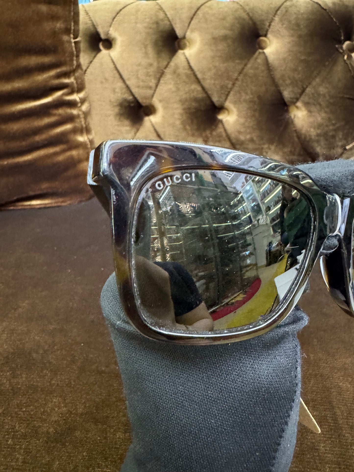 Gucci Sunglasses black Brown (Box Replacement)