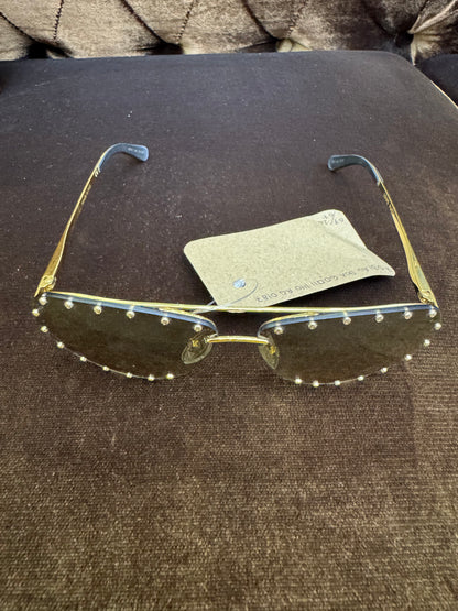 LV Sunglasses The Party Aviator Gradient Studded (Box)