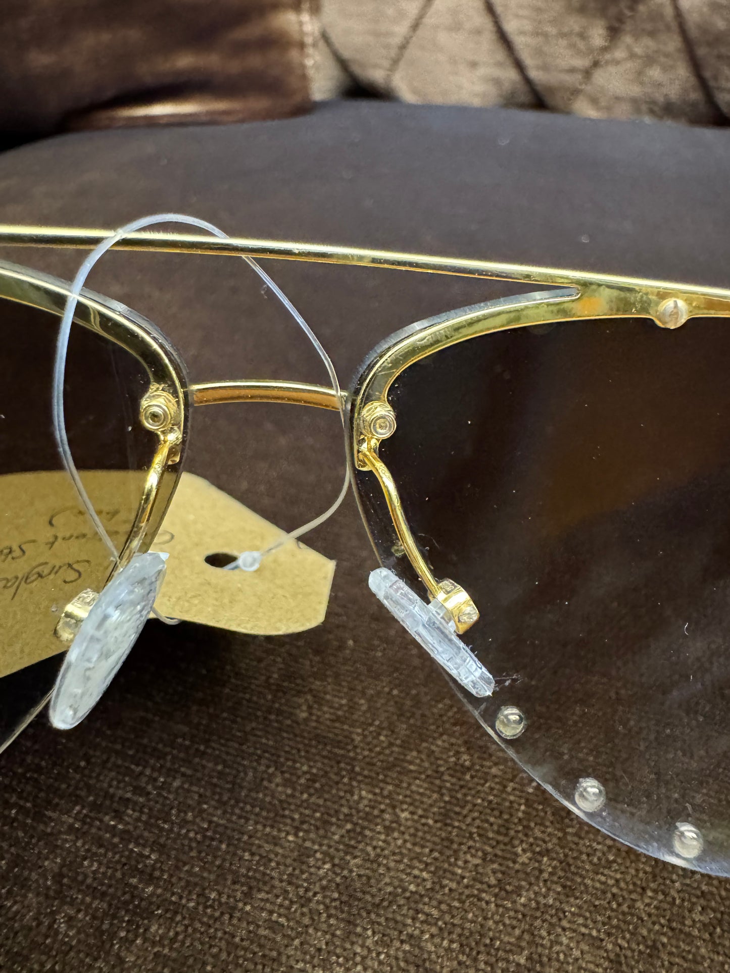 LV Sunglasses The Party Aviator Gradient Studded (Box)