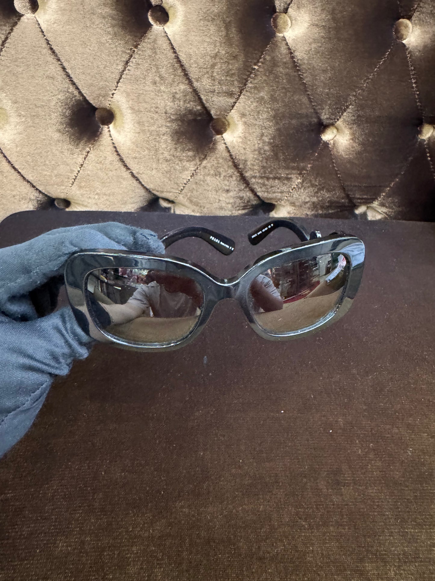 Prada Baroque Sunglasses SPR 27O Black