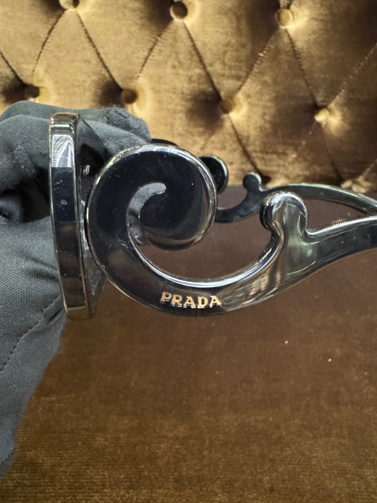 Prada Baroque Sunglasses SPR 27O Black