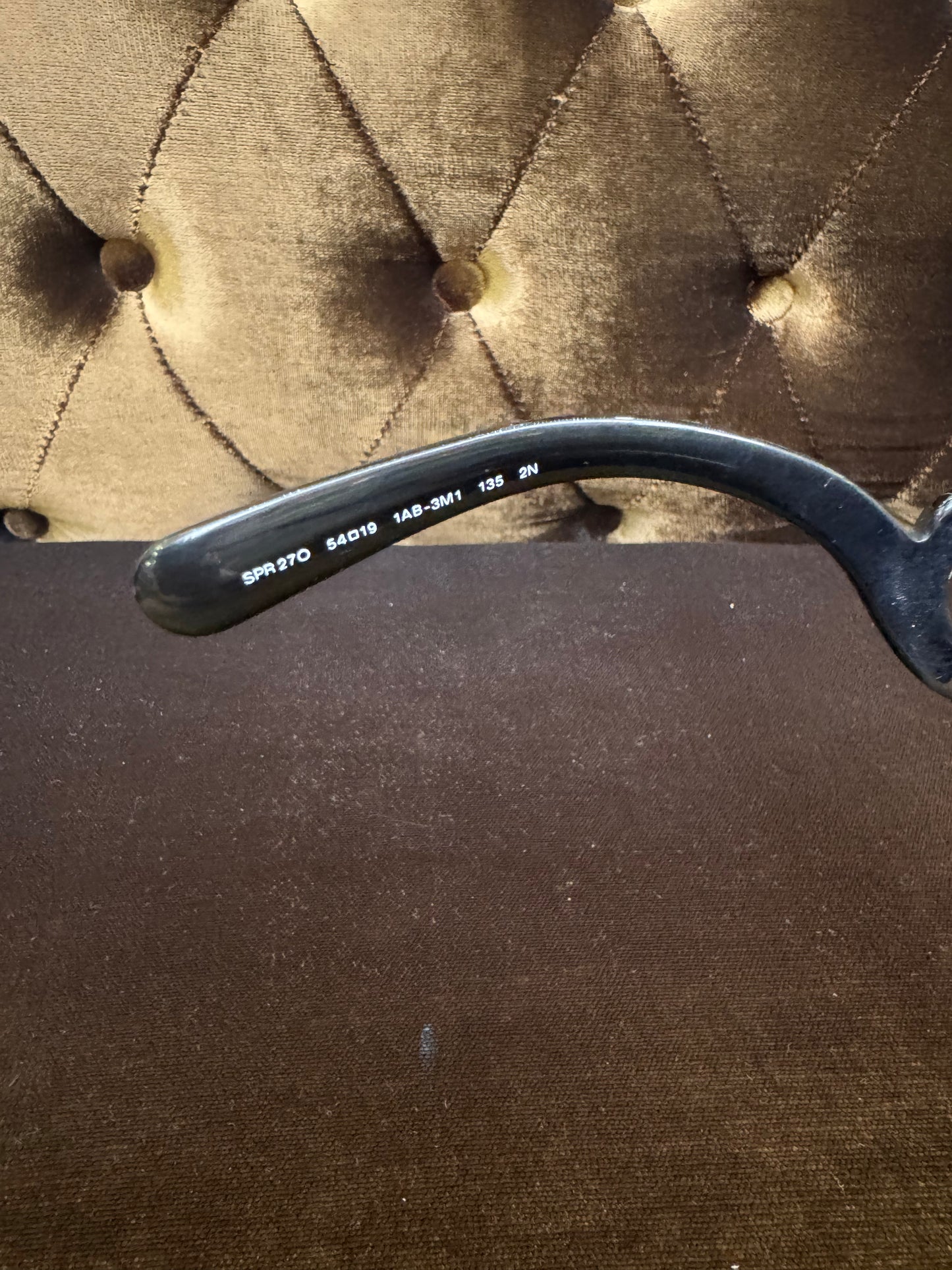 Prada Baroque Sunglasses SPR 27O Black