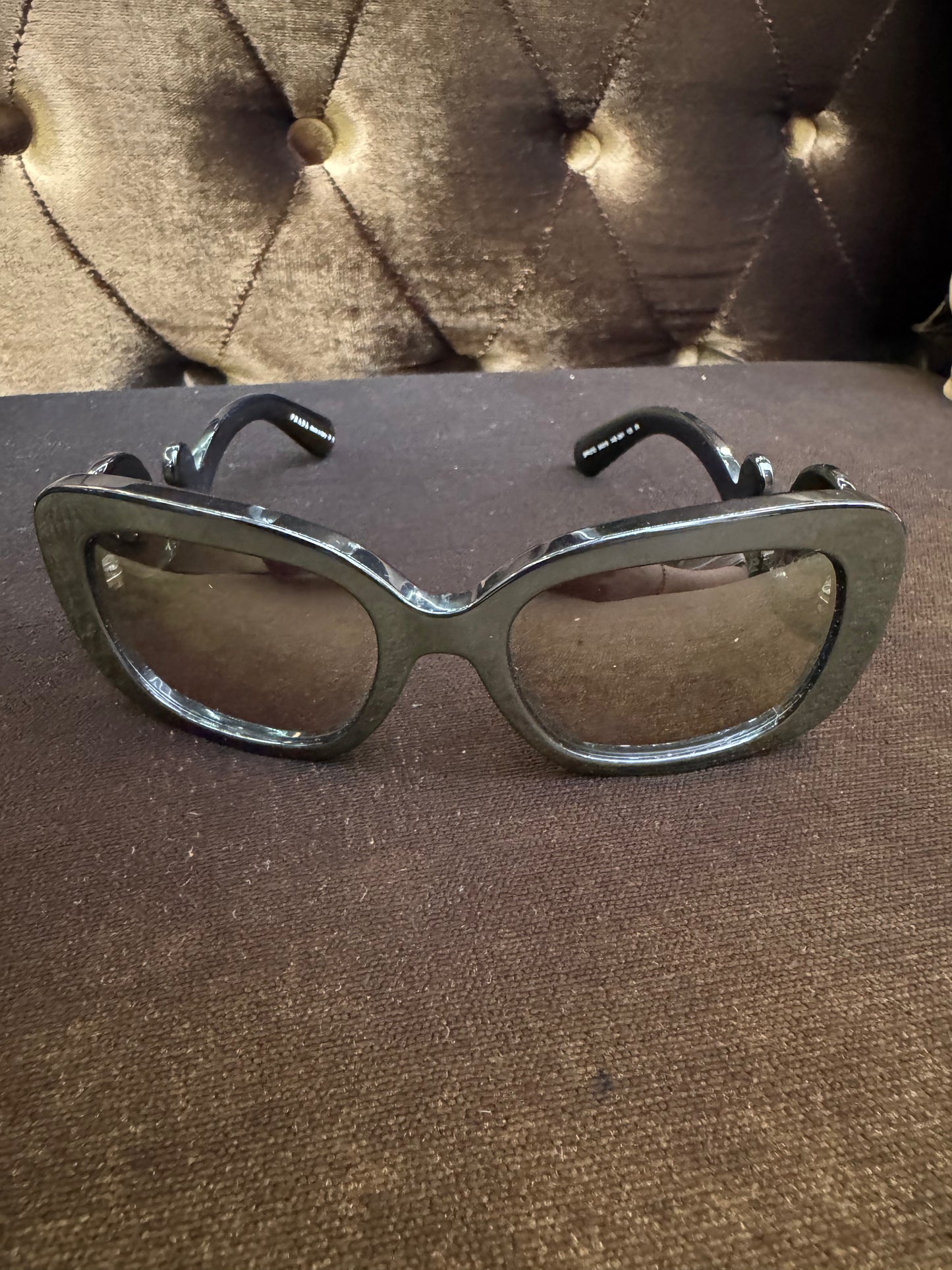 Prada Baroque Sunglasses SPR 27O Black
