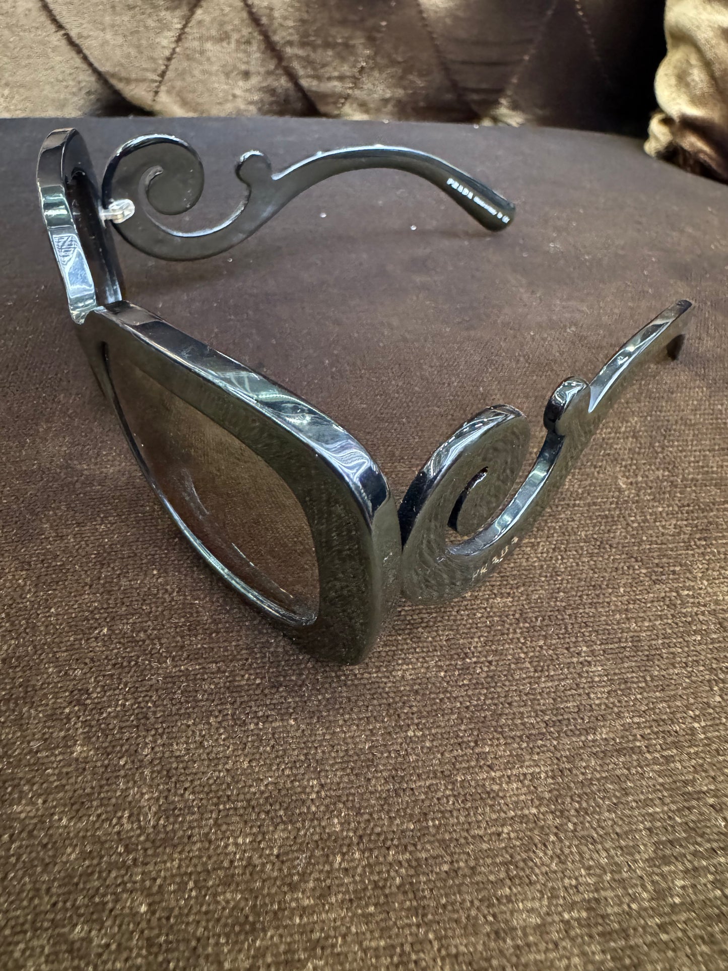 Prada Baroque Sunglasses SPR 27O Black