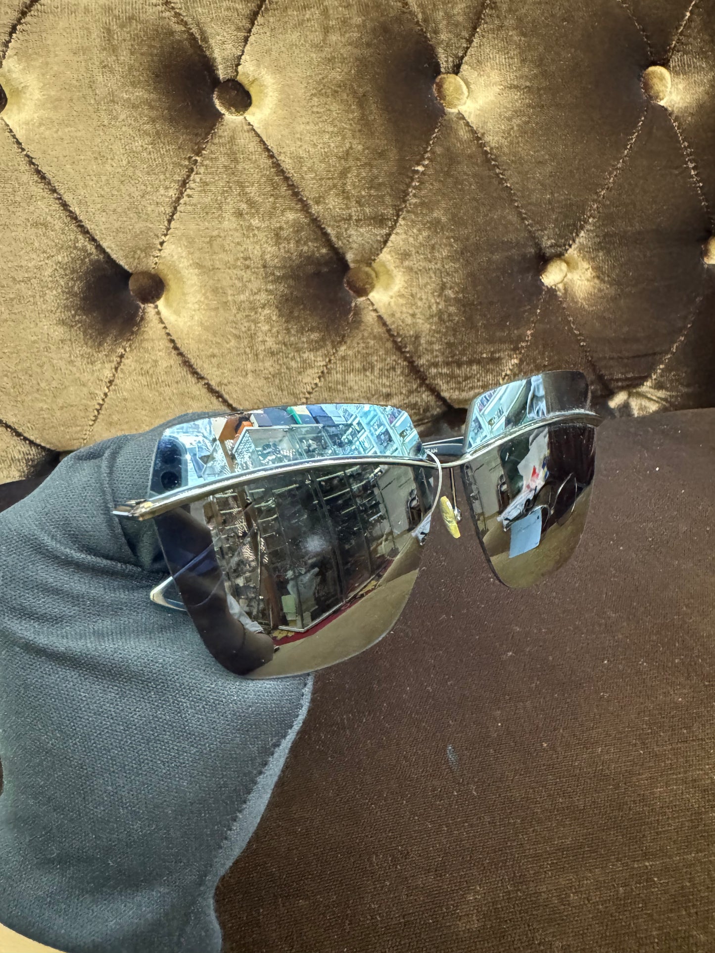 Dior Sunlasses metalic Cat Eye Frame Blue (DB Replacement)