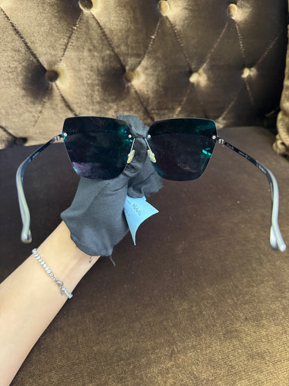 Dior Sunlasses metalic Cat Eye Frame Blue (DB Replacement)