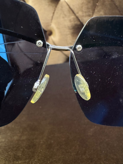 Dior Sunlasses metalic Cat Eye Frame Blue (DB Replacement)