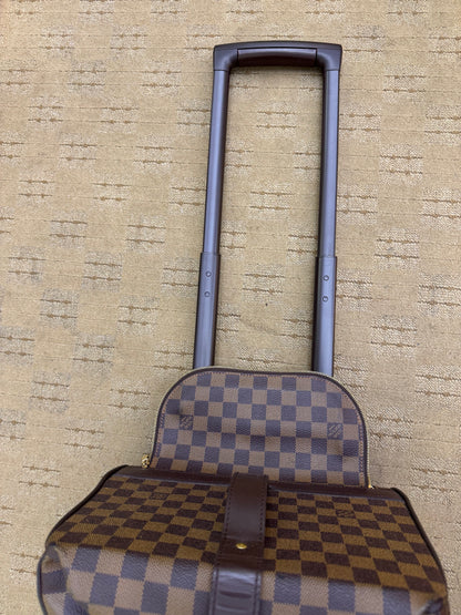Louis Vuitton Damier Ebene Canvas Eole 50 Rolling Luggage