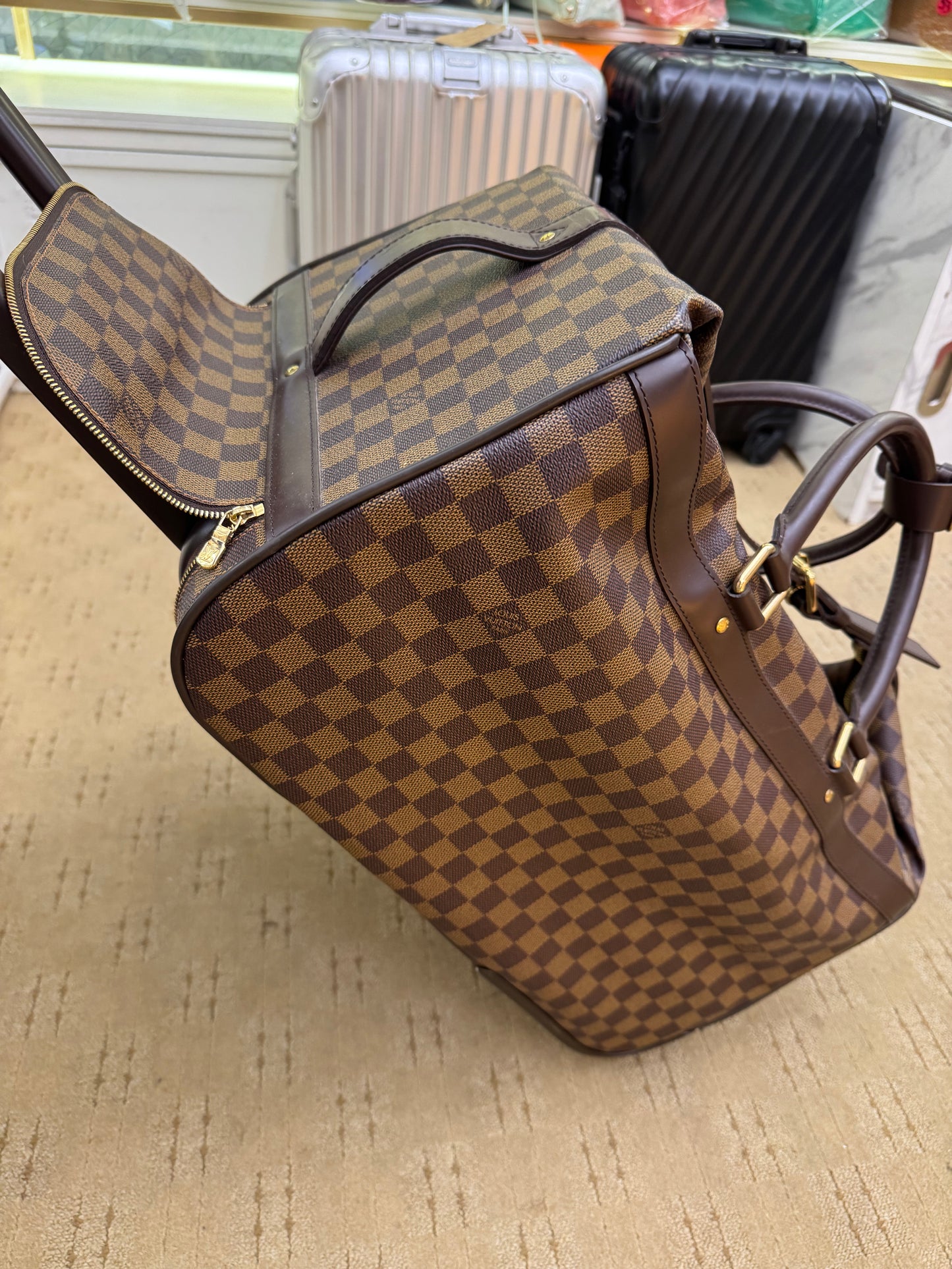 Louis Vuitton Damier Ebene Canvas Eole 50 Rolling Luggage