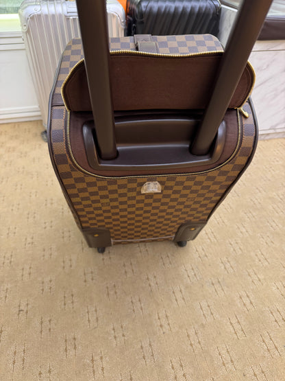 Louis Vuitton Damier Ebene Canvas Eole 50 Rolling Luggage