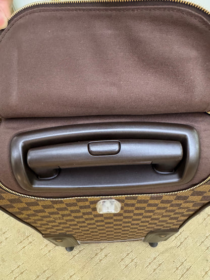 Louis Vuitton Damier Ebene Canvas Eole 50 Rolling Luggage