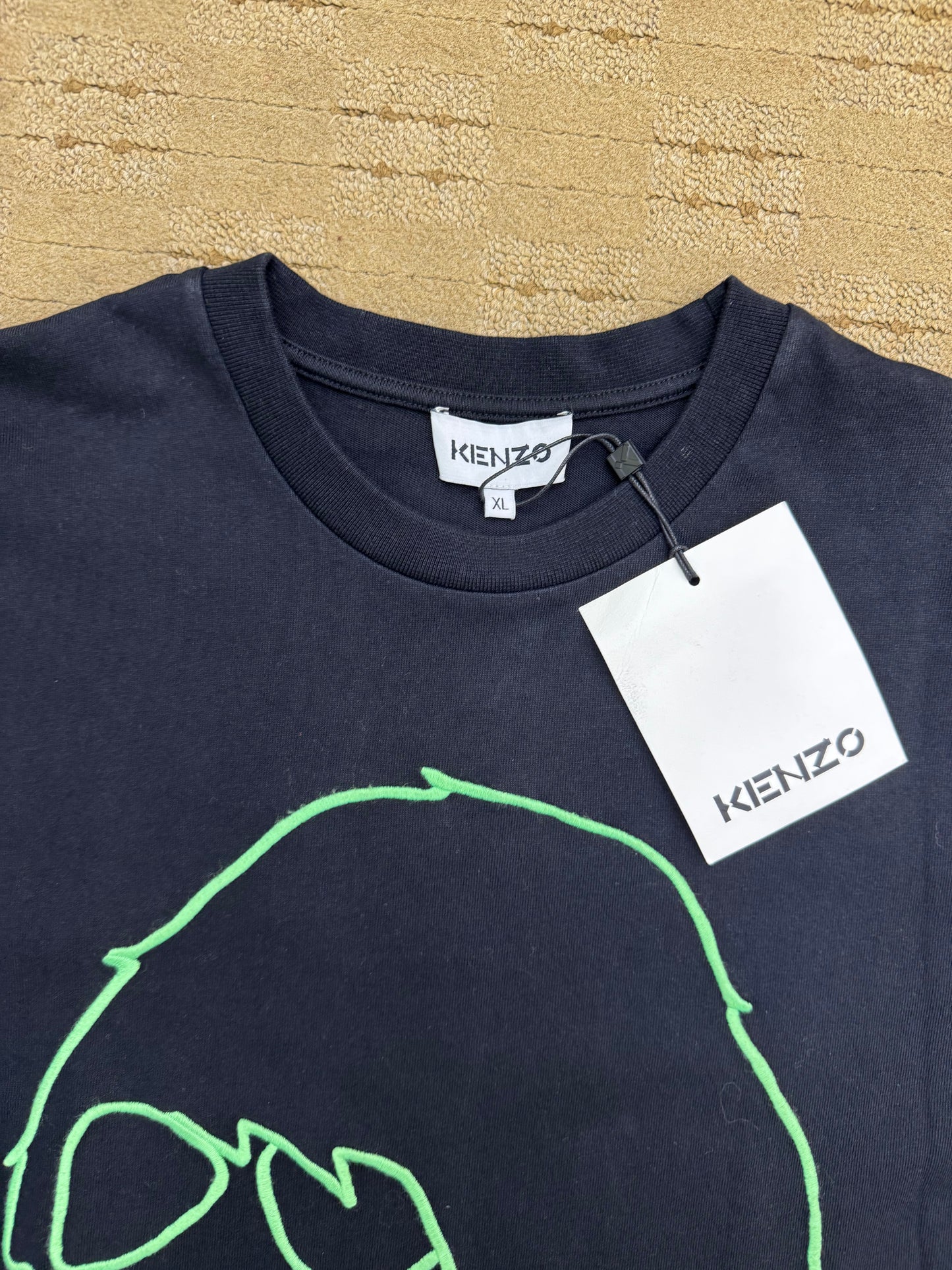 Kenzo Face-Embroidered T-shirt XL