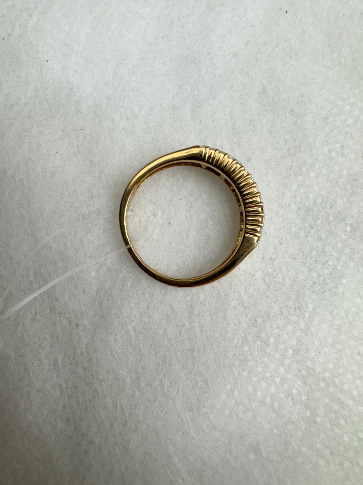 Ring Diamond Gold 1.15 ct 3.8 gr (invoice, certificate, box tambahan)