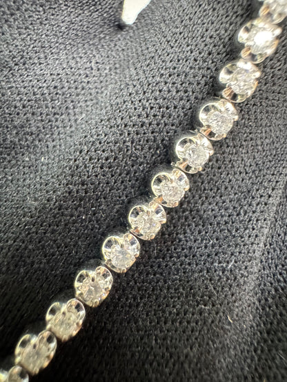 Bracelet All Diamond 2.00 ct 8.9gr (invoice, certificate, box replacement)