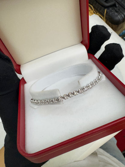 Bracelet All Diamond 2.00 ct 8.9gr (invoice, certificate, box replacement)
