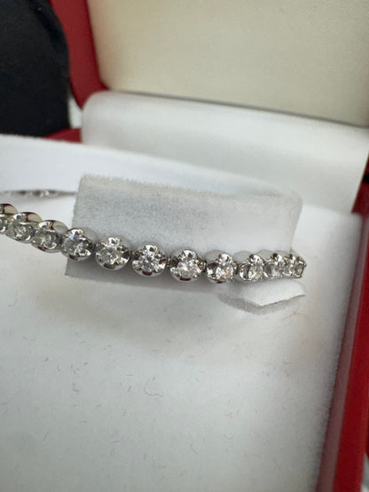 Bracelet All Diamond 2.00 ct 8.9gr (invoice, certificate, box replacement)