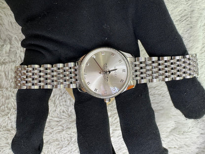 Gucci G-Timeless Bee Metal Watch Silver 29mm (Spons, box)