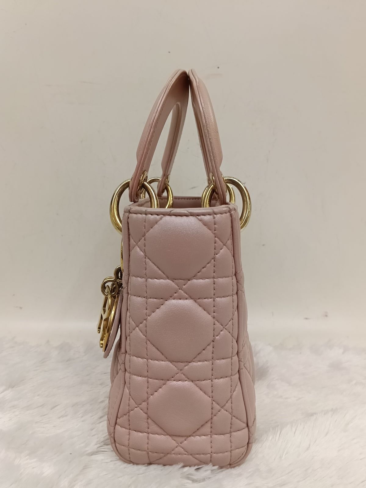 Lady Dior Mini Lamb Lotus GHW 2017
