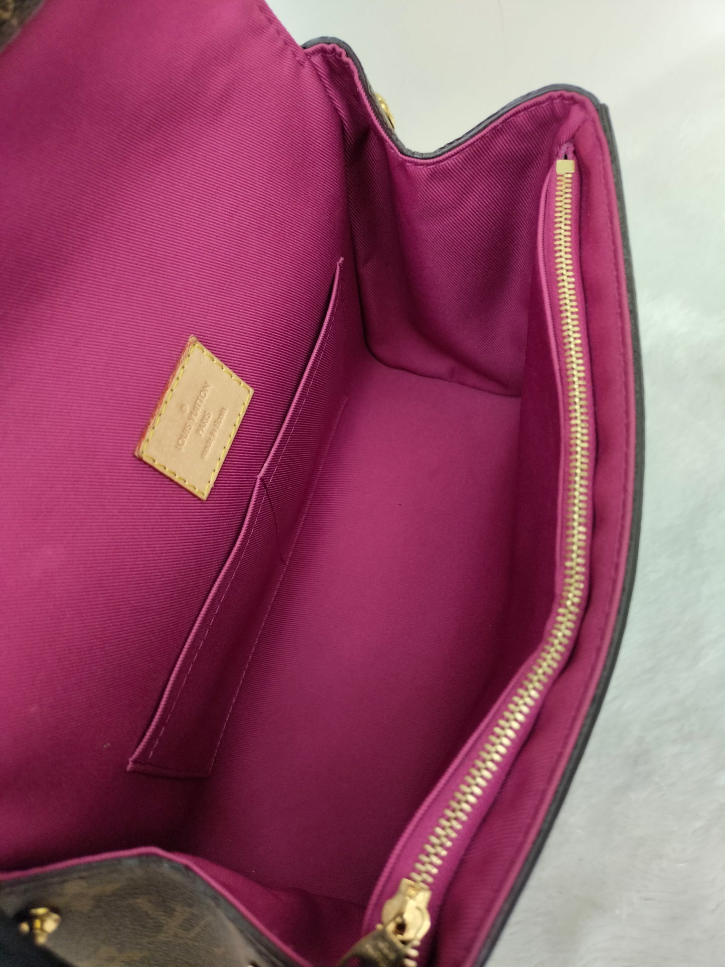 LV Clunny BB Monogram Bordeaux Fuchsia (CHIP)