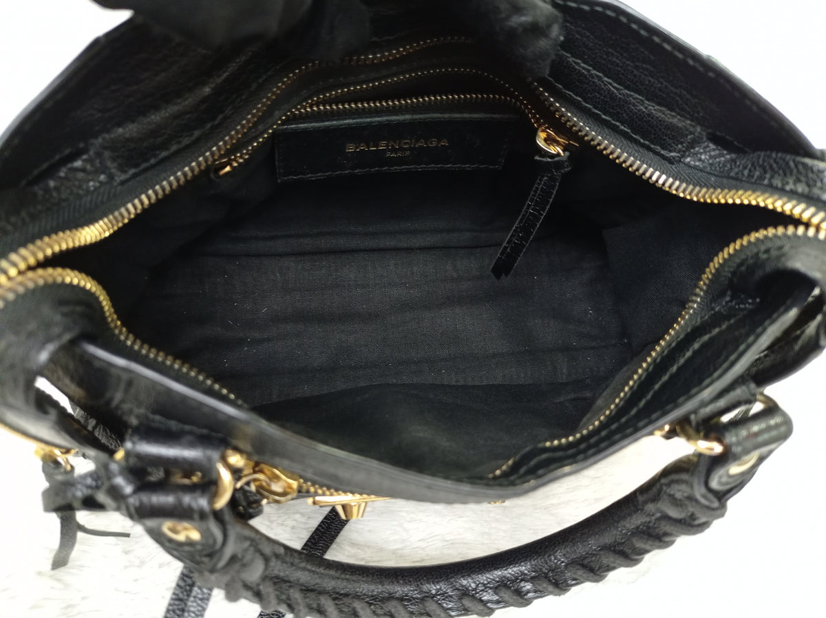 Balenciaga Mini City Edge Black GHW 2017
