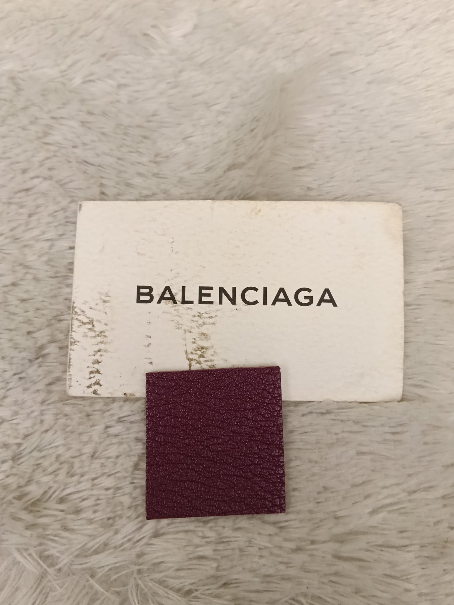 Balenciaga Small City Edge Prune GHW 2017