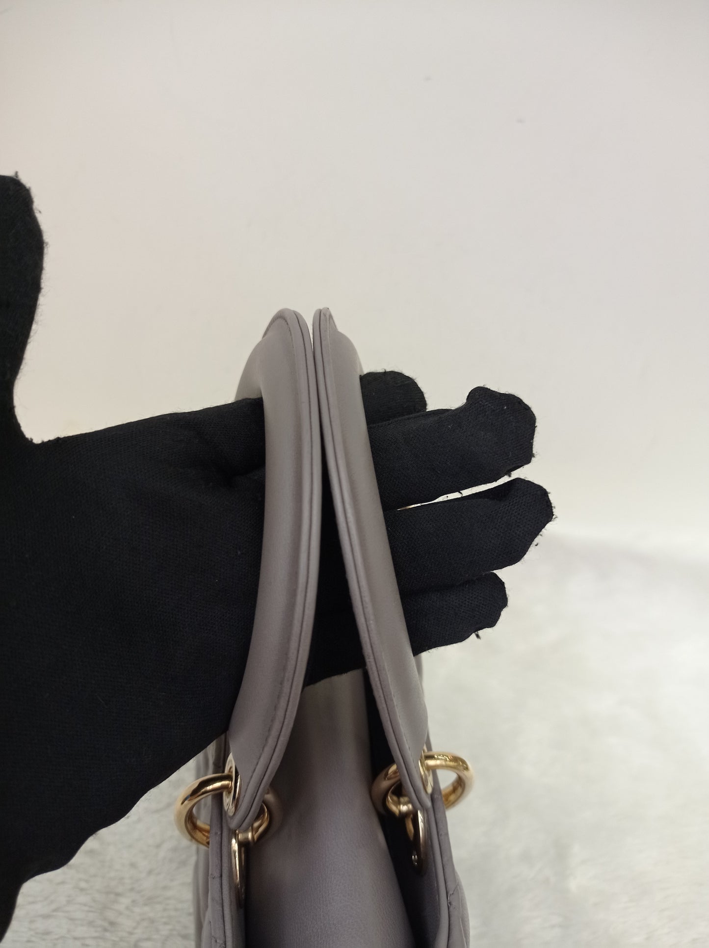 Lady Dior Small Lamb Grey GHW 2019