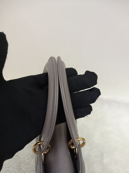 Lady Dior Small Lamb Grey GHW 2019