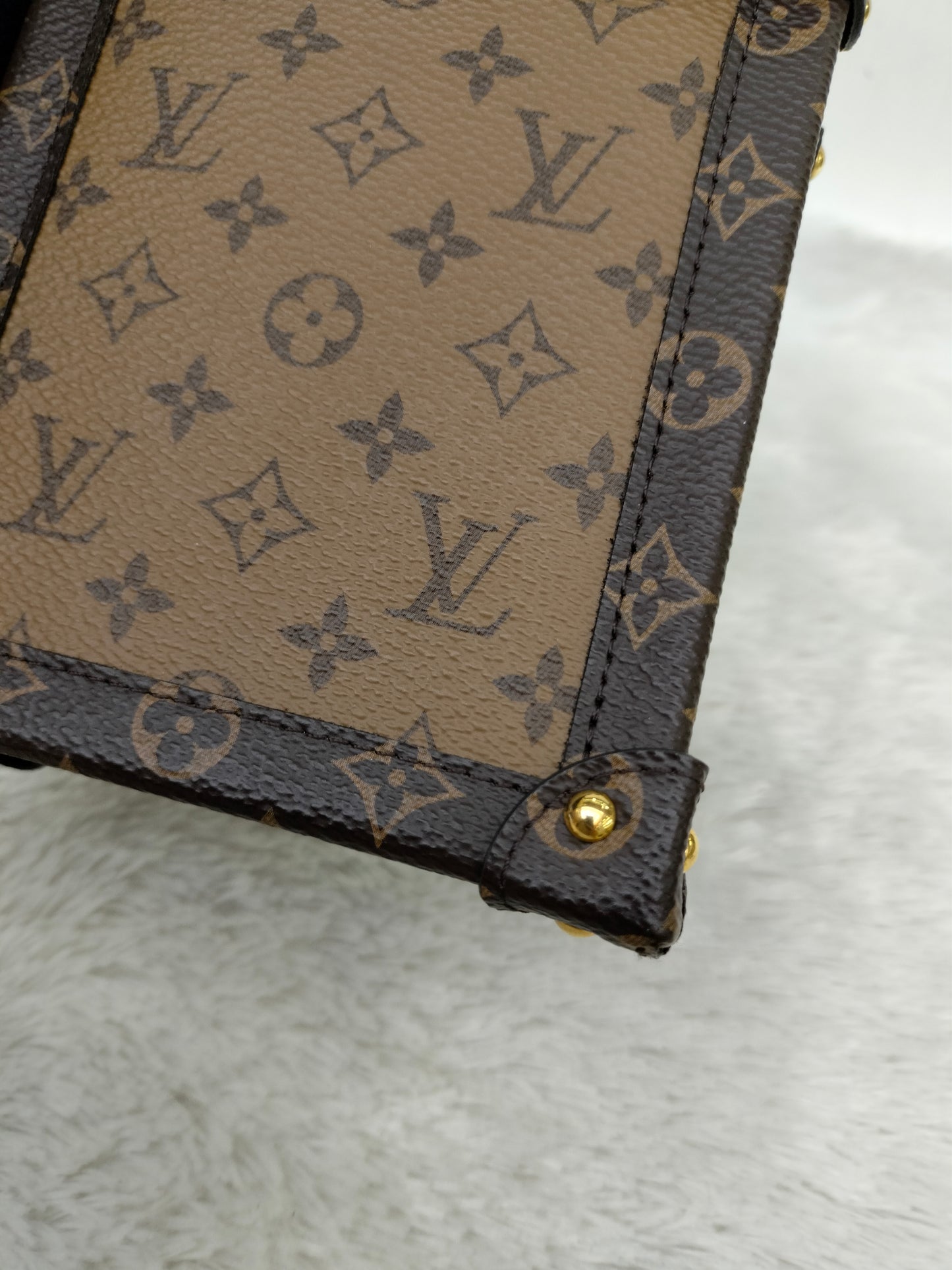 LV Pochette Trunk Vertical Monogram Reverse 2019
