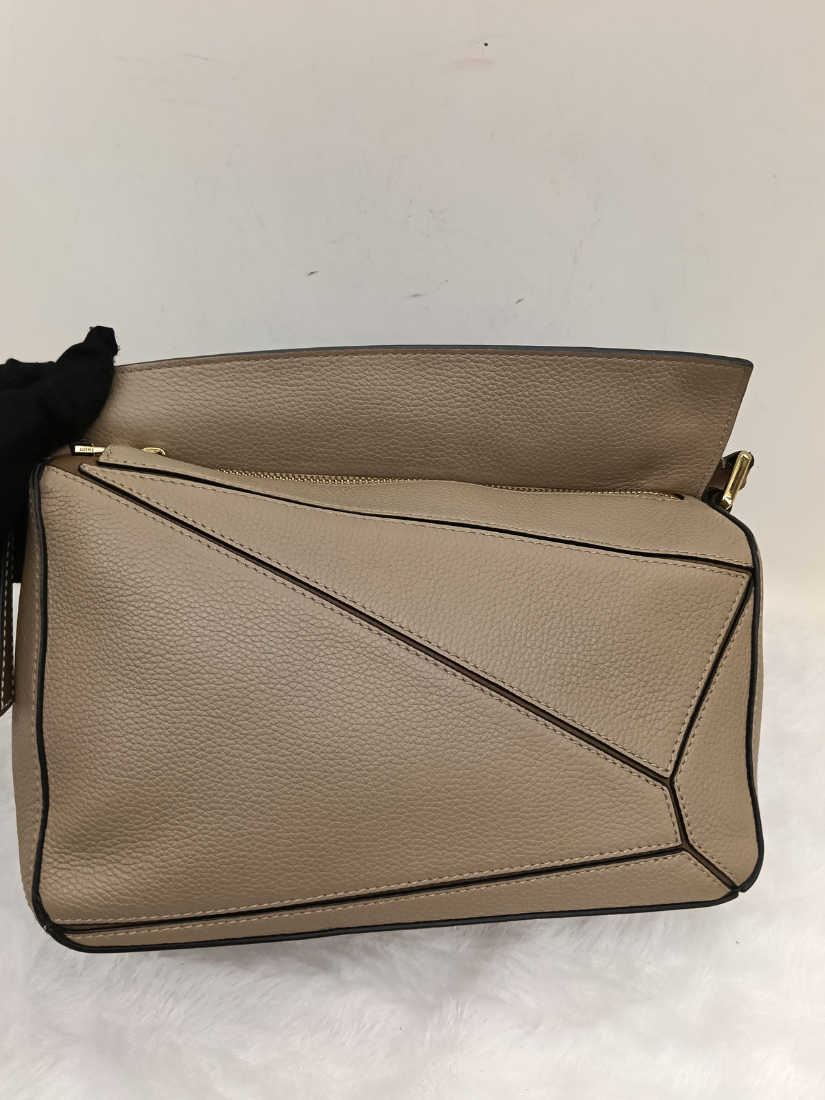 Loewe Puzzle Small Grained Sand Mink GHW 2019