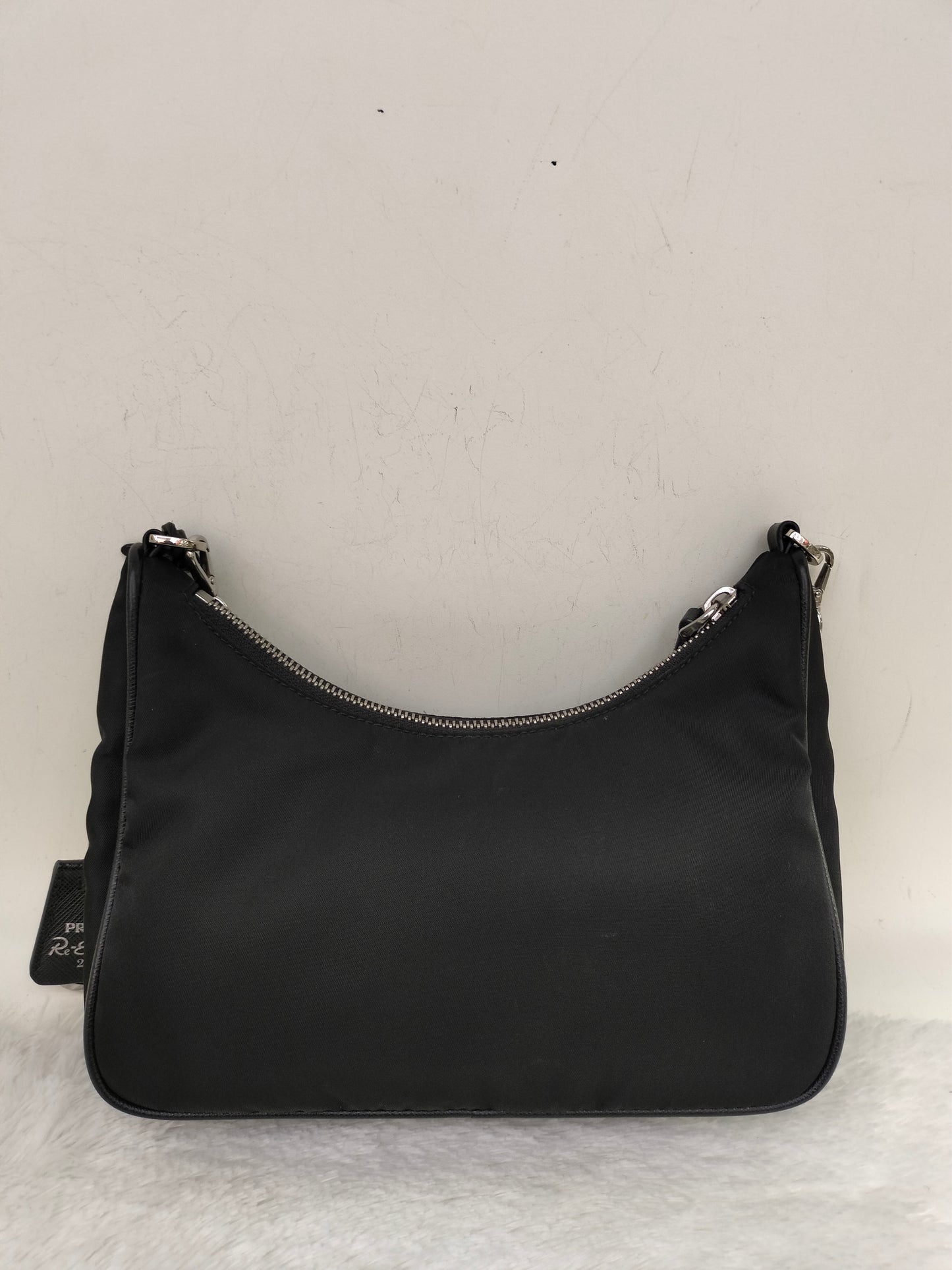 Prada Tessuto Saffian Nero Multi Pochette Re Edition Nylon SHW 2021