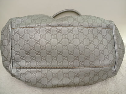 Gucci Boston Borsa Sukey Metallic Silver SHW