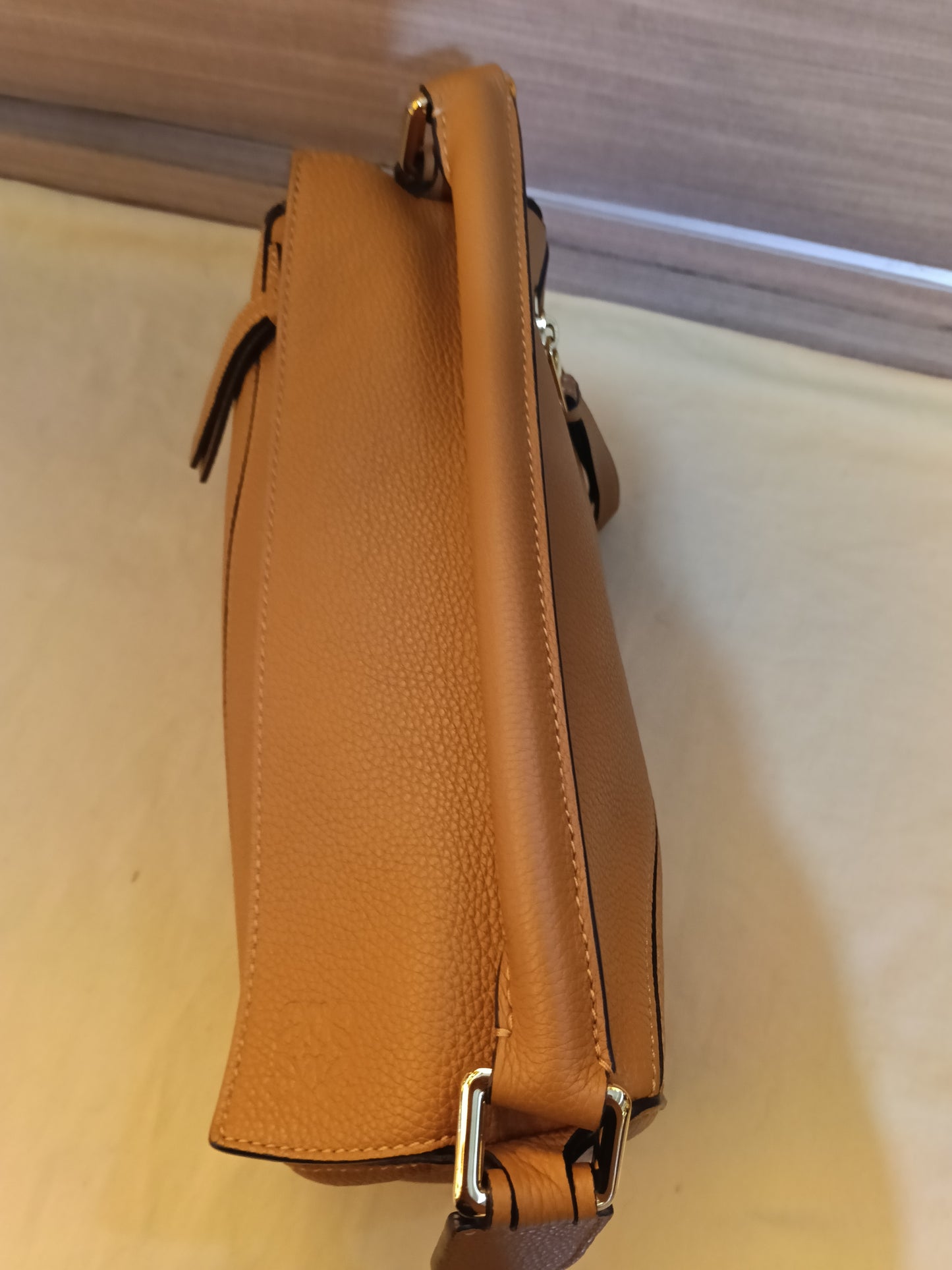 Loewe Puzzle Small Grained Caramel GHW 2021