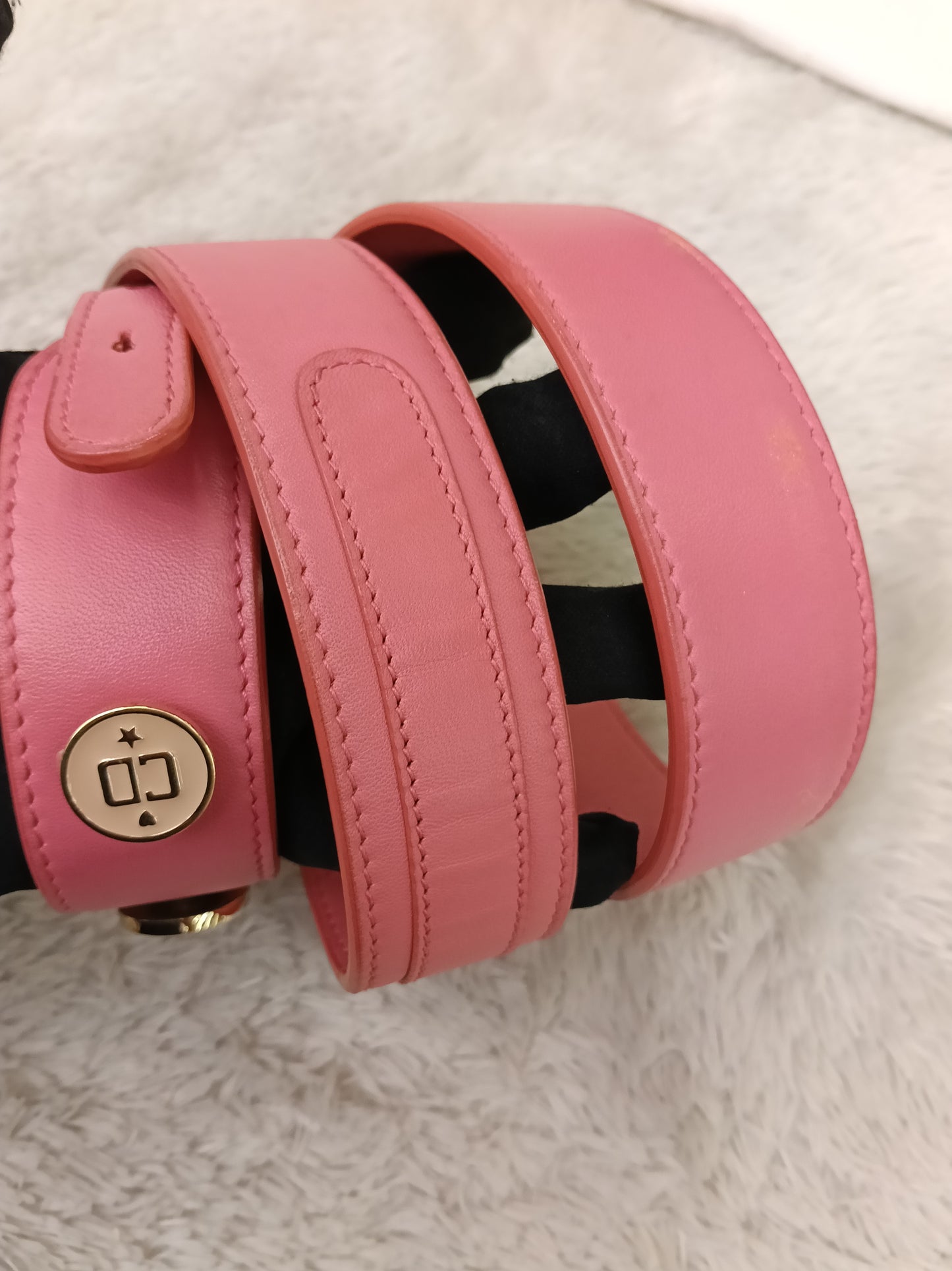 Lady Dior Small Lamb Fuchsia GHW 2018