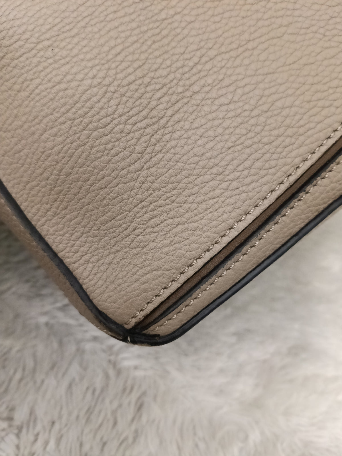 Loewe Puzzle Small Grained Sand Mink GHW 2020